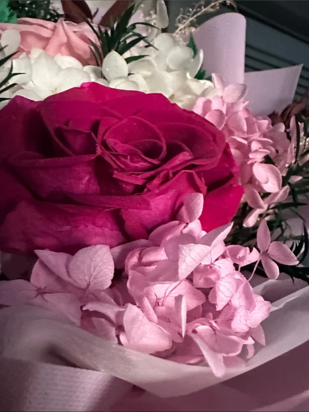 💐 Romantic Pink & Fuchsia Floral Bouquet💐